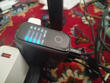 شارژر دیواری 140 وات انکر مدل A2697 به همراه کابل USB-C به طول 1.5 متر