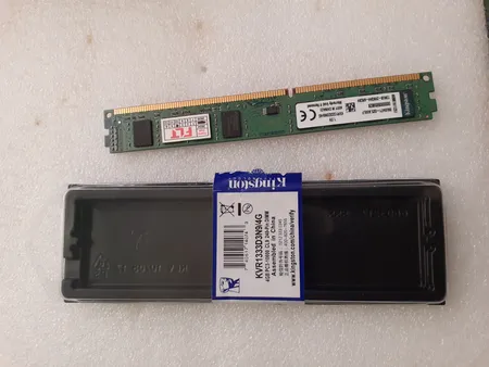 رم کامپیوتر کینگستون مدل 10600 DDR3 1333MHz ظرفیت 4 گیگابایت