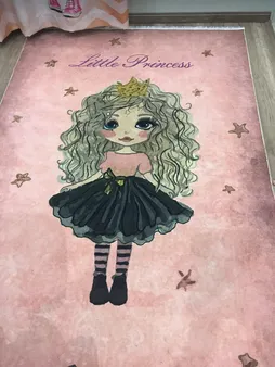 فرش ماشینی طرح کودک کد 100285