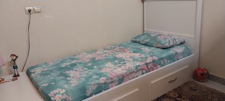 تخت خواب یکنفره مدل FH295 سایز 96x235 سانتی متر