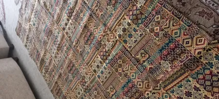 زیر سفره ای نرم بافت مدل ترکمن کد 07