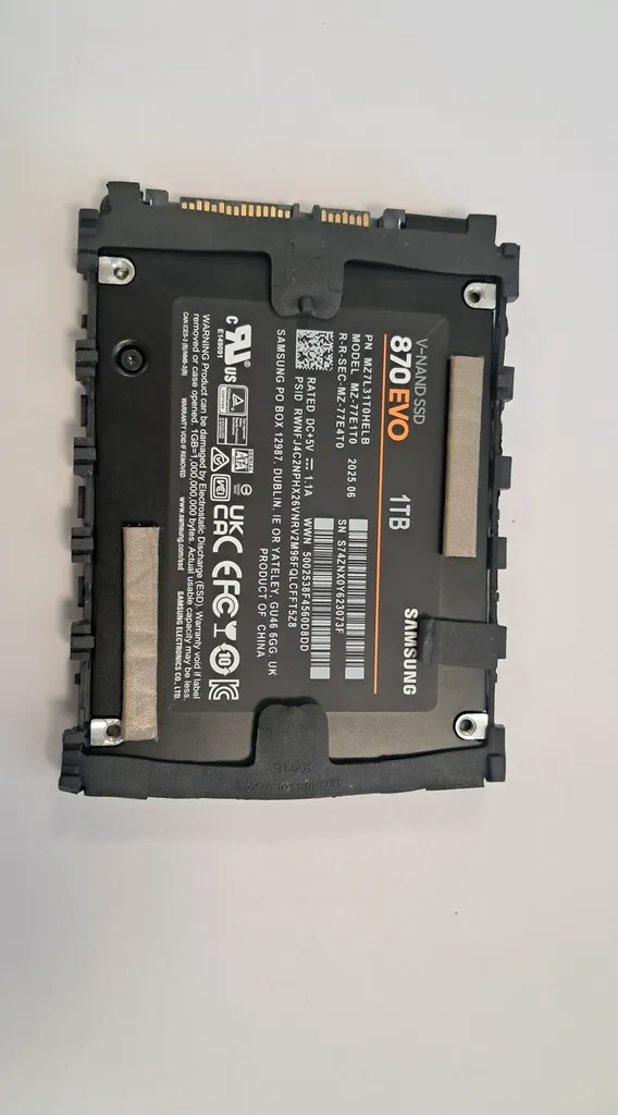 اس اس دی اینترنال SATA III سامسونگ مدل EVO 870 ظرفیت 1 ترابایت