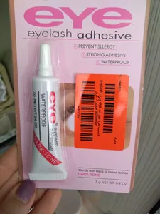 تجریه خرید چسب مژه ضد آب eye مدل eyelash adhesive حجم 7 گرم