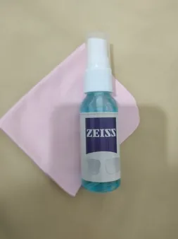 اسپری پاک کننده عینک و دستمال عینک مدل SD1880 SO