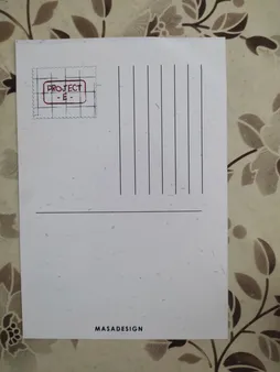 کارت پستال ماسا دیزاین طرح والی کد POST39