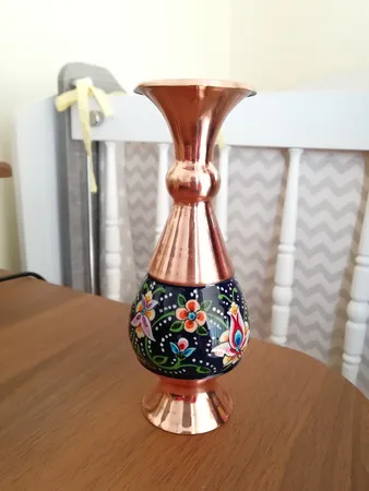 گلدان مسی مدل پرداز کد 1601