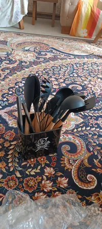 سرویس کفگیر و ملاقه 12 پارچه جی فی نی مدل G-012