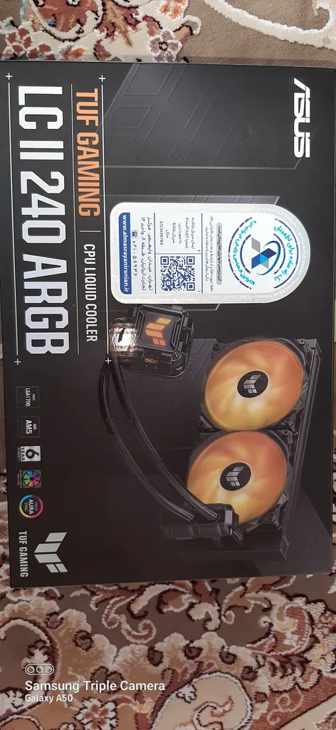 خنک کننده پردازنده ایسوس مدل TUF Gaming LC II 240 ARGB