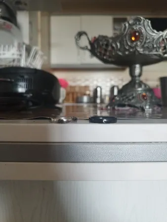 انگشتر مدل استیل ماه و خورشید بسته 2 عددی