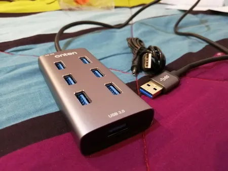 هاب 7 پورت USB 3.0 اونتن مدل OTN-8108