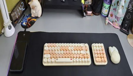 کیبورد و ماوس بی سیم مافی مدل I max