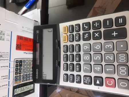 ماشین حساب کاسیو مدل DJ-240D Plus