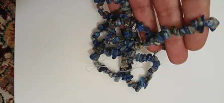 ریسه سنگ مدل نامنظم لاجورد کد 01