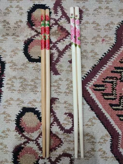 چوب غذاخوری مدل چاپستیک بامبو کد 805