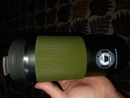 ماگ سفری مدل دور سیلکونی orginal04 گنجایش 0.45 لیتر