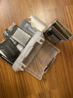 ماشین اصلاح موی صورت یاندو مدل Sv-w301u به همراه تیغه و توری یدک