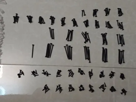 پیچ ام دی اف مدل MTSN-MDF-250 مجموعه 250 عددی