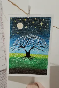 تجریه خرید پاستل روغنی 12 رنگ البرز مدل گنجشک کوچولو