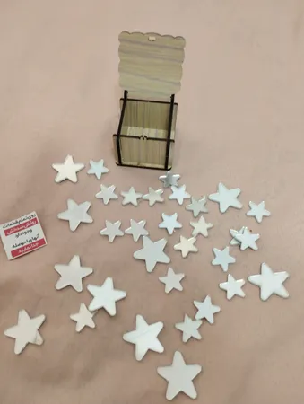 آینه فیلی طرح ستاره های سر گرد کد PG009