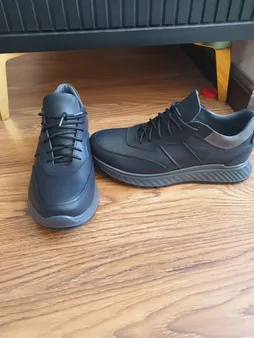 کفش روزمره مردانه چرم عطارد مدل چرم طبیعی کد SH11