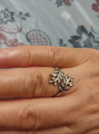 انگشتر نقره زنانه آمیتیس مدل -R152