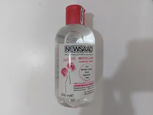 تجریه خرید محلول پاک‌کننده آرایش صورت نیوساد مدل میسلار واتر حجم 250میلی‌لیتر