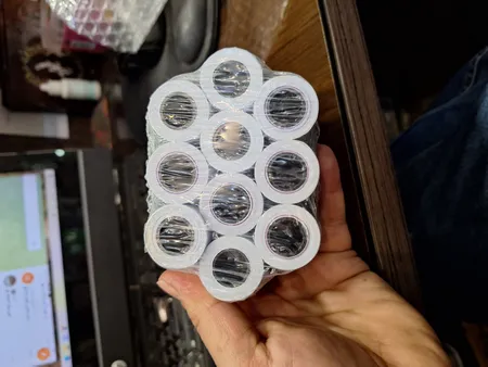 کاغذ پرینتر حرارتی مدل mpos بسته 10عددی