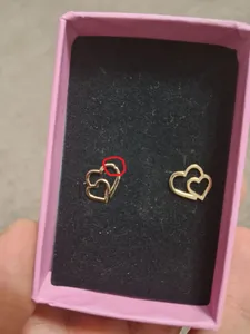 تجریه خرید گوشواره طلا 18عیار الن مدل EL149