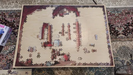 پازل 1000 تکه فاکس پازل طرح تالار روم مدرن کد 62400