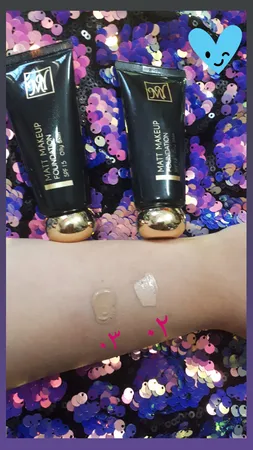 کرم پودر مای سری Black Diamond مدل Matt Makeup شماره 03