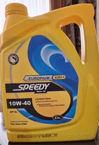 تجریه خرید روغن موتور اسپیدی مدل Europium 10W-40 حجم 3.5 لیتر