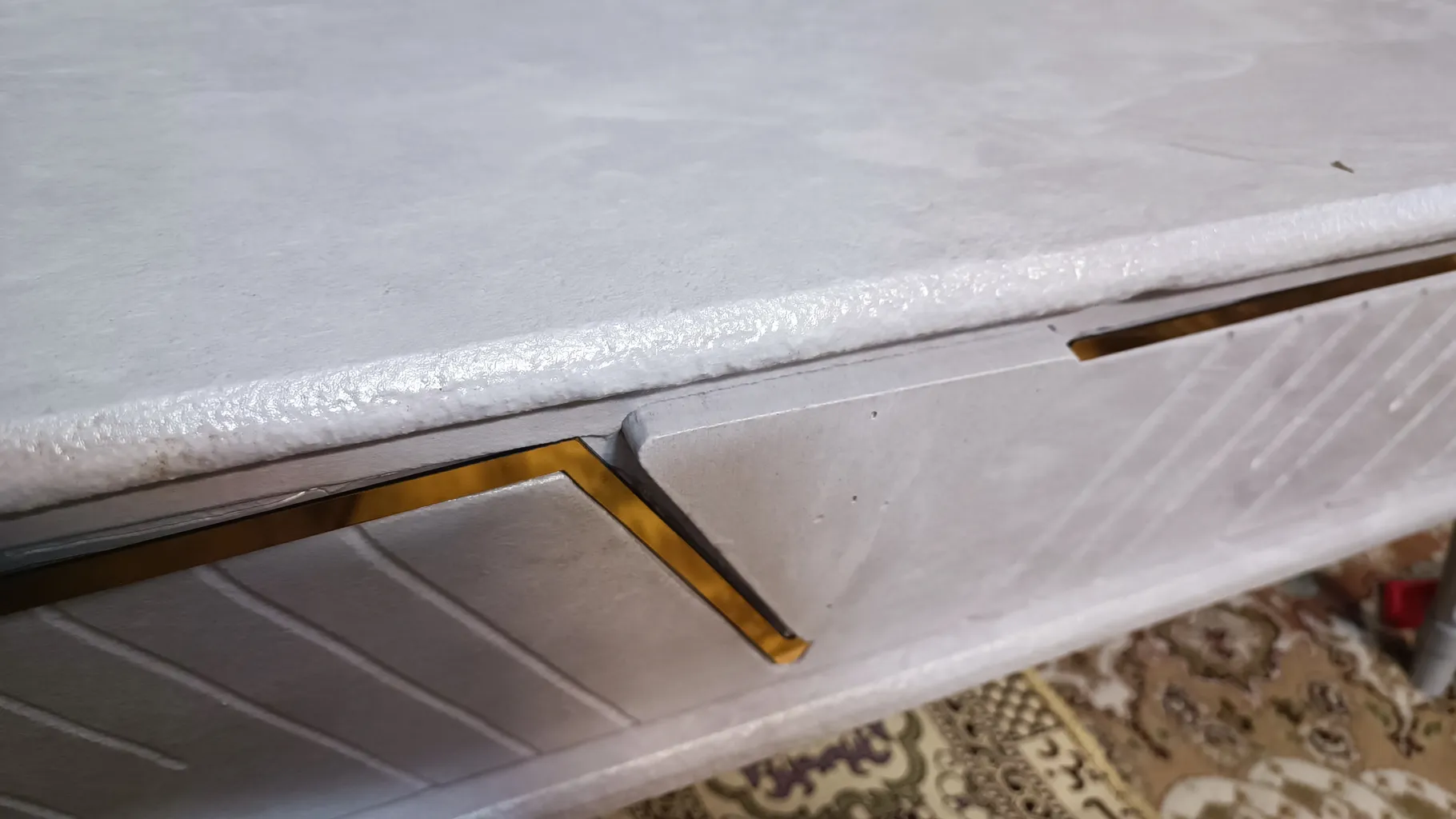 میز جلومبلی میز چوب مدل ویستا مجموعه 4 عددی