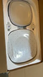 سرویس غذاخوری 27 پارچه 6 نفر چینی زرین ایران مدل کواترو ورنیکا درجه عالی