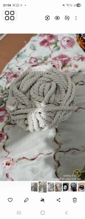 نخ مکرومه مدل تابیده کد 100G