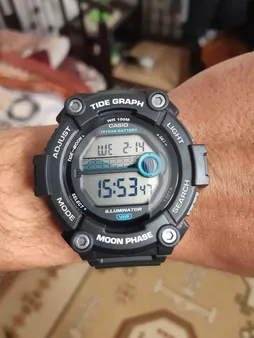 ساعت مچی دیجیتال مردانه کاسیو مدل WS-1300H-1AVDF