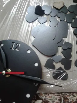 ساعت دیواری دکونوشاپ طرح قلب