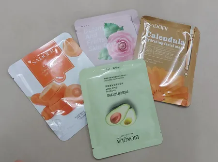 ماسک صورت سادور مدل آبرسان وزن 25 گرم مجموعه 4 عددی