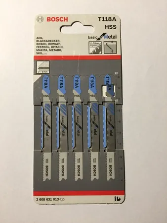 تیغ اره عمودبر فلز مدل T118A بسته 5 عددی