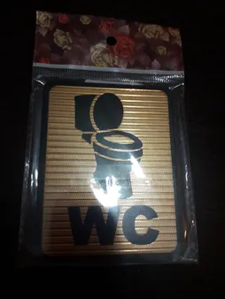 تابلو نشانگر دستشویی مدل SMF28000