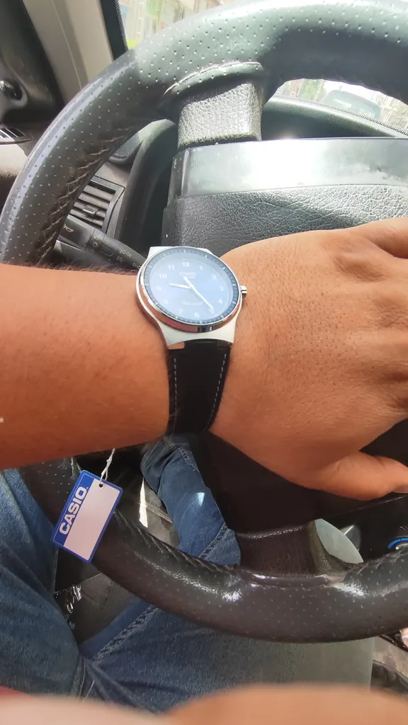 ساعت مچی عقربه‌ای مردانه کوارتز کاسیو مدل MTP-RS105L-2BVDFCN