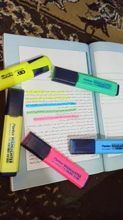 ماژیک علامت گذار 4 رنگ پنتر مدل CH511WP4