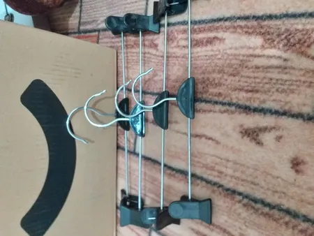 چوب لباسی مدل گیره ای بسته 4 عددی