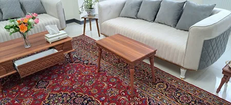 میز پذیرایی میز مارکت مدل الماس مجموعه 4 عددی