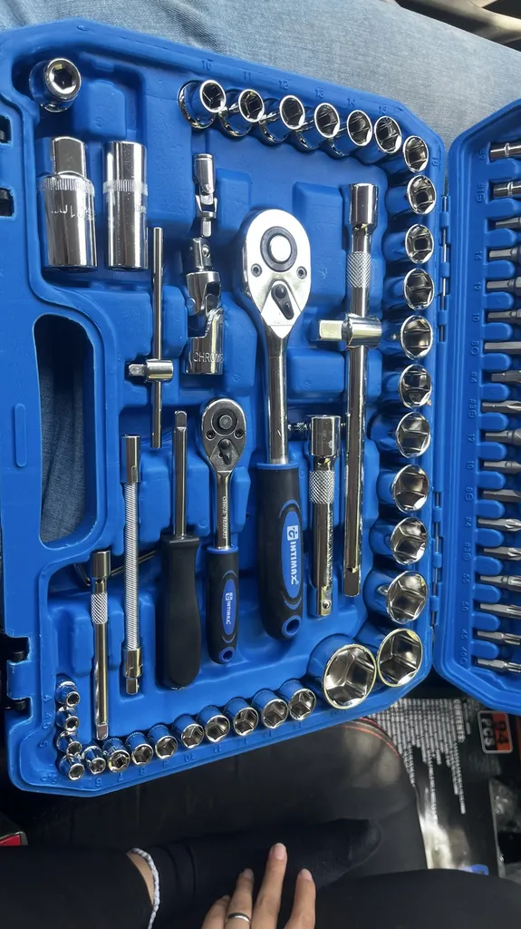 جعبه بکس صنعتی اینتیمکس مدل 4004 مجموعه 94 عددی