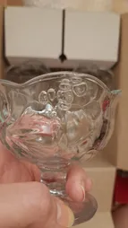 بستنی خوری بلور کاوه مدل سان استار کد 400205 بسته 6 عددی