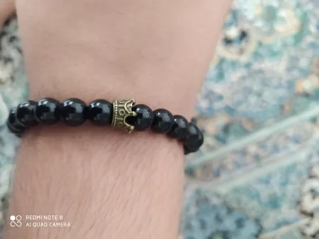 دستبند لاچو طرح تاج کد 2019