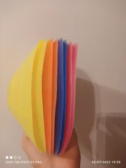 مانع تمرین مدل Training Cones 2019 در 4 رنگ مجموعه 8 عددی