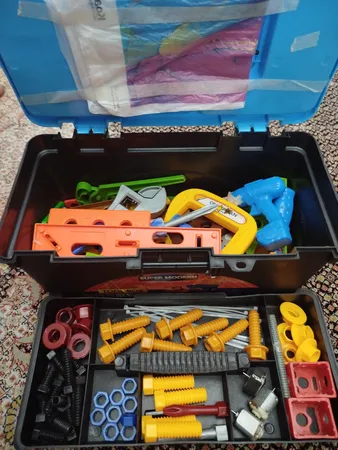 جعبه ابزار سوپر مدرن مدل دو طبقه