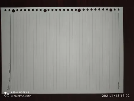 کاغذ کلاسور پاپکو مدل NB-625-SH بسته 100 عددی سایز A4