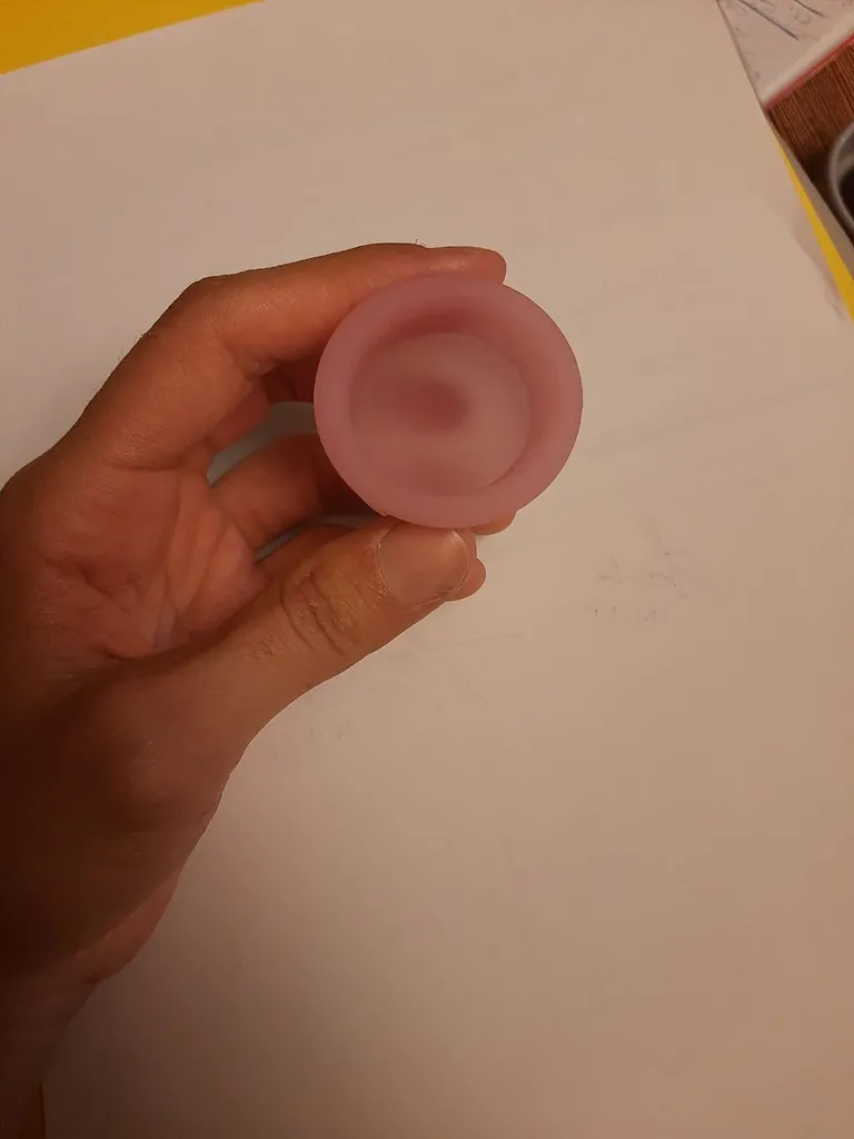 کاپ قاعدگی حورا مدل رز سایز یک